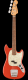 Fender Vintera 60's Mustang Bass PF, Fiesta Red *UVP: 1.149,00*