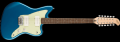 Fender Paranormal Jazzmaster XII, Laurel Fingerboard, Mint Pickguard, Lake Placid Blue