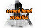 Second Hand Acoustics & Einzelstcke