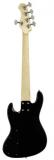 Sadowsky Metro Express 21-Fret Hybrid PJ 5-String, Solid Black High Polish