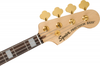 Squier 40th Anniversary Precision Bass, Gold Edition, LRL, Black *UVP: 599,99*