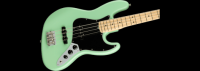 Fender American Performer Jazz Bass, MN, Satin Surf Green *UVP: 1.799,00*