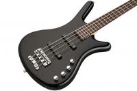 Warwick RockBass Corvette Basic, Short Scale, 4-String - Solid Black Highgloss