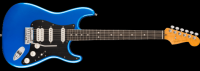 Fender American Ultra II Stratocaster HSS, Ebony Fingerboard, Noble Blue