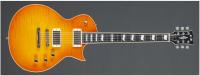 ESP E-II Eclipse Full Thickness Vintage Honey Burst inkl Case - 2nd Hand