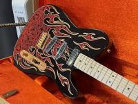 Fender James Burton Telecaster, Maple Fingerboard, Red Paisley Flames