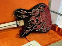 Fender James Burton Telecaster, Maple Fingerboard, Red Paisley Flames