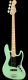Fender American Performer Jazz Bass, MN, Satin Surf Green *UVP: 1.799,00*