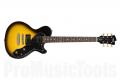 FGN J-Standard Flame Flattop VSB - Dark Brownburst 